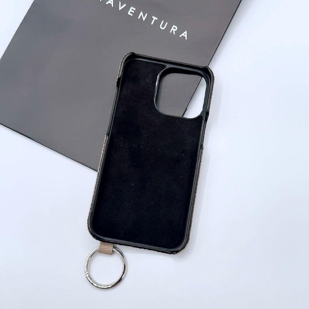 BONAVENTURA iPhone13PRO ケース グレージュ 未使用