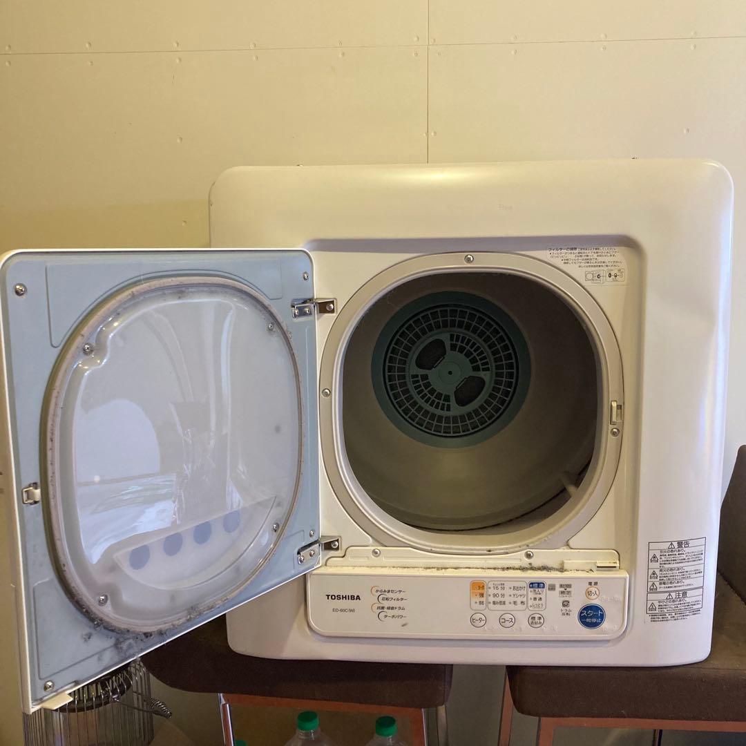 TOSHIBA ED-60C(W) 衣類乾燥機