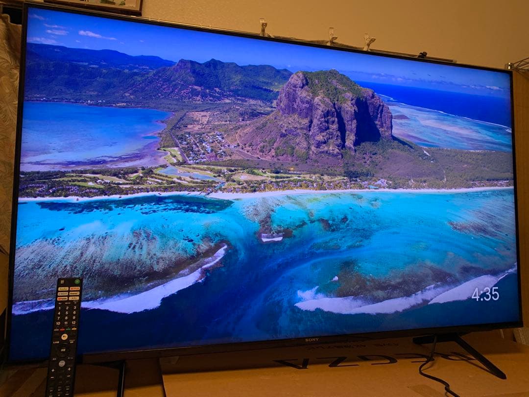 ソニー 55V型 4K 液晶 テレビ ブラビア XRJ-55X90J