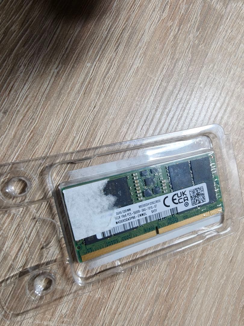 16GBx2 32GB SAMSUNG DDR5 PC-5 5600 メモリ