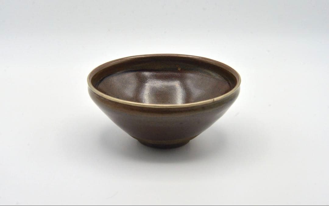 【野々村仁清】作 瀬戸天目写 「三玄」墨書大徳寺三玄院旧蔵品 海松貝蒔絵天目台付