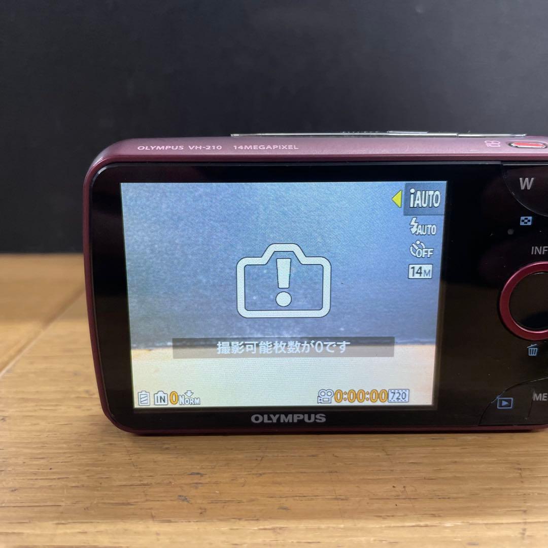 動作品 Olympus VH-210 オリンパス コンパクトデジタルカメラ