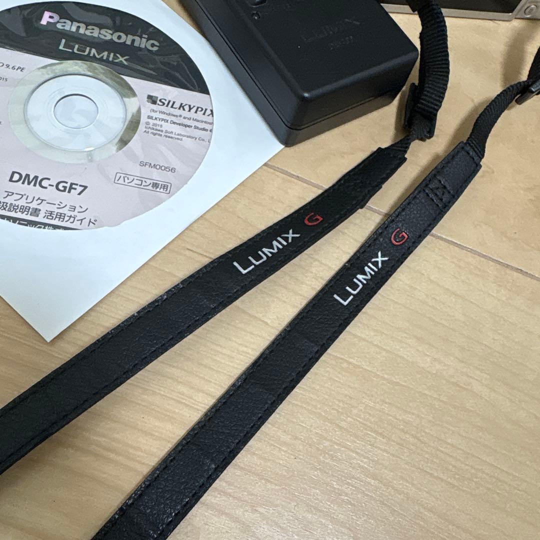 Panasonic DMC-GF7W デジタル一眼レフカメラ　ブラウン