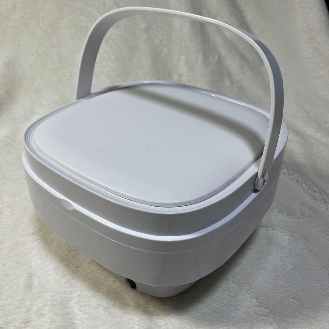 未使用 ドウシシャ WMW-021 折りたたみ 洗濯機 ホワイト 小型 ミニ