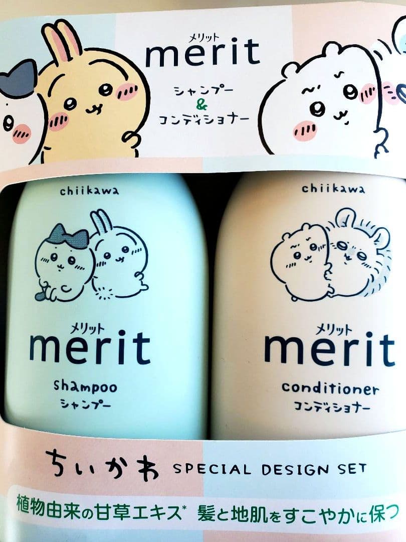 merit ちいかわシャンプー・コンディショナーセット×6セット