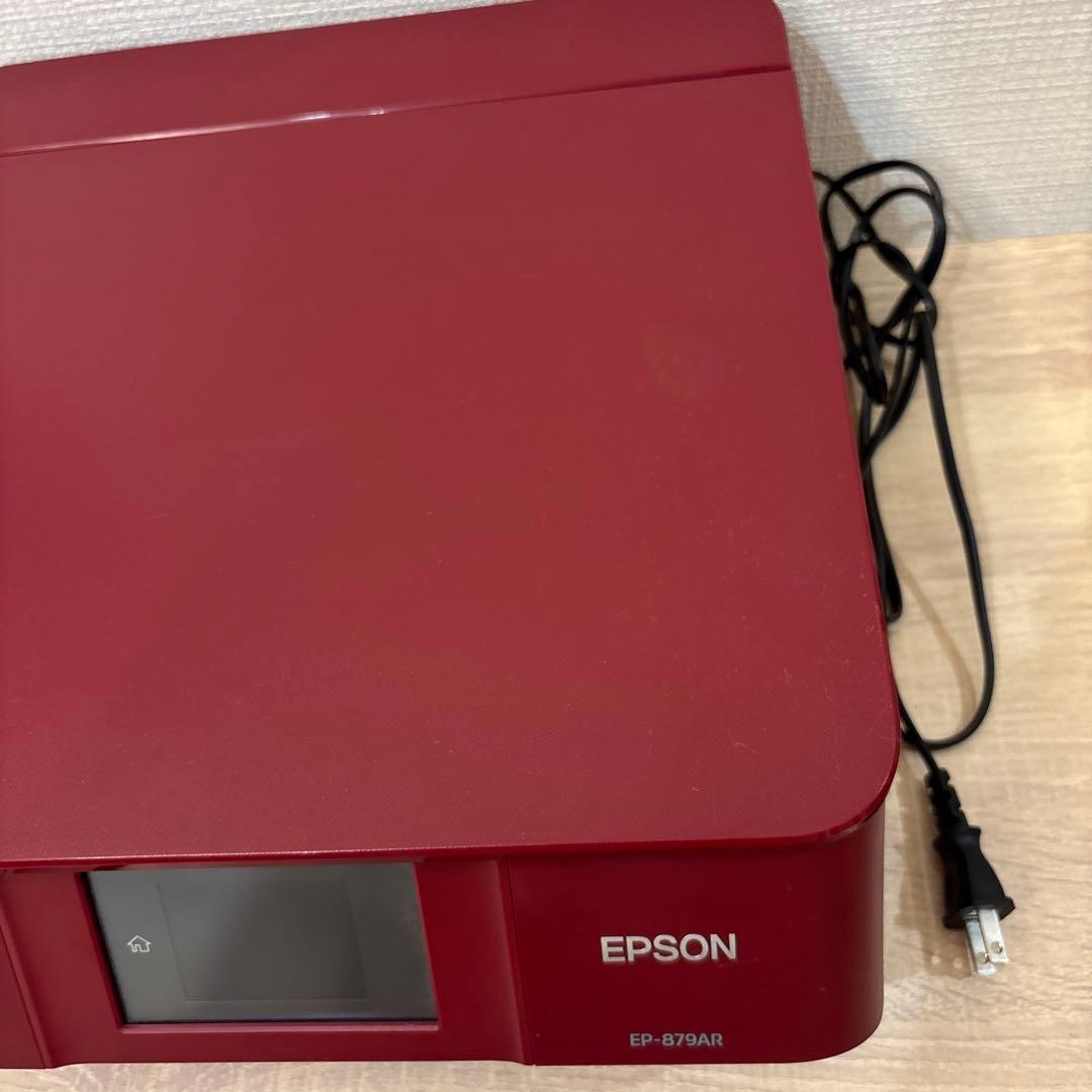 EPSON EP-879AR カラリオ プリンター 複合機 レッド 赤 ジャンク