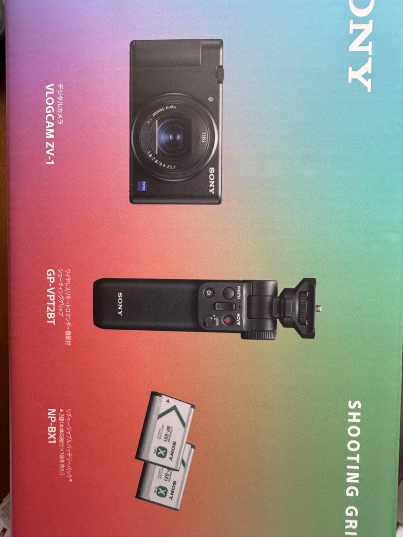 5年保証付✨SONY VLOGCAM ZV-1G シューティンググリップキット