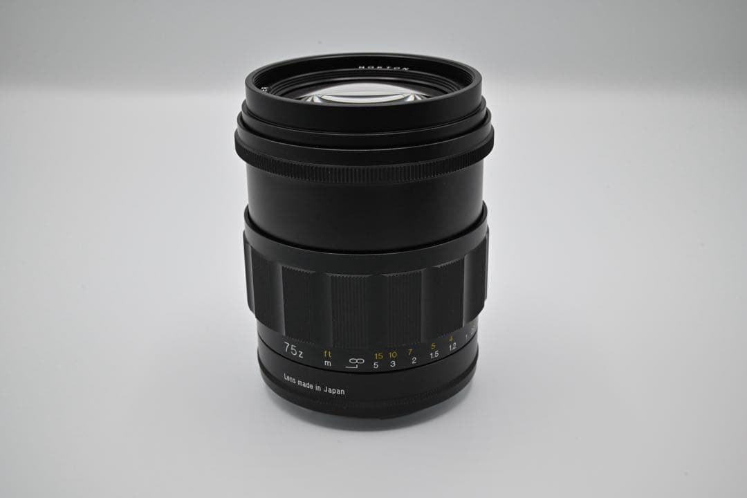 Voigtlander NOKTON 75mm F1.5 Zマウント