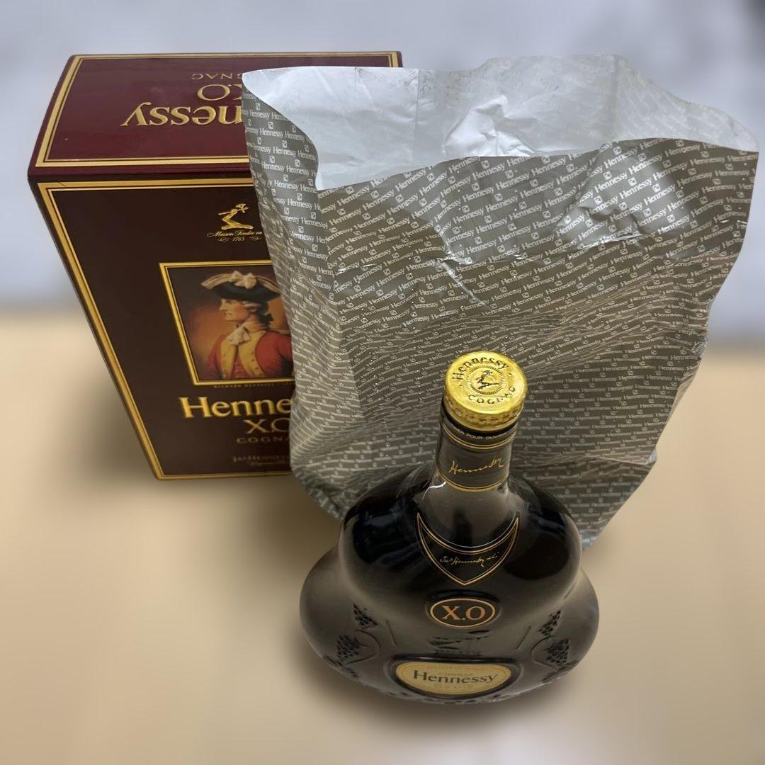 Hennessy X.O. ヘネシー1L 未開封AL40%10年保管　内袋入り