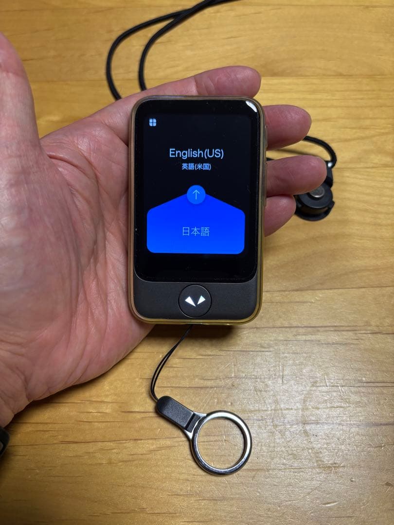 POCKETALK S メタルグレー　グローバル通信対応　美中古