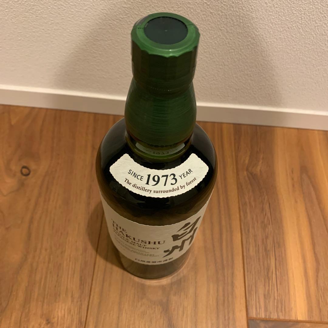 白州　THE HAKUSHU シングルモルトウイスキー 700ml 箱付き