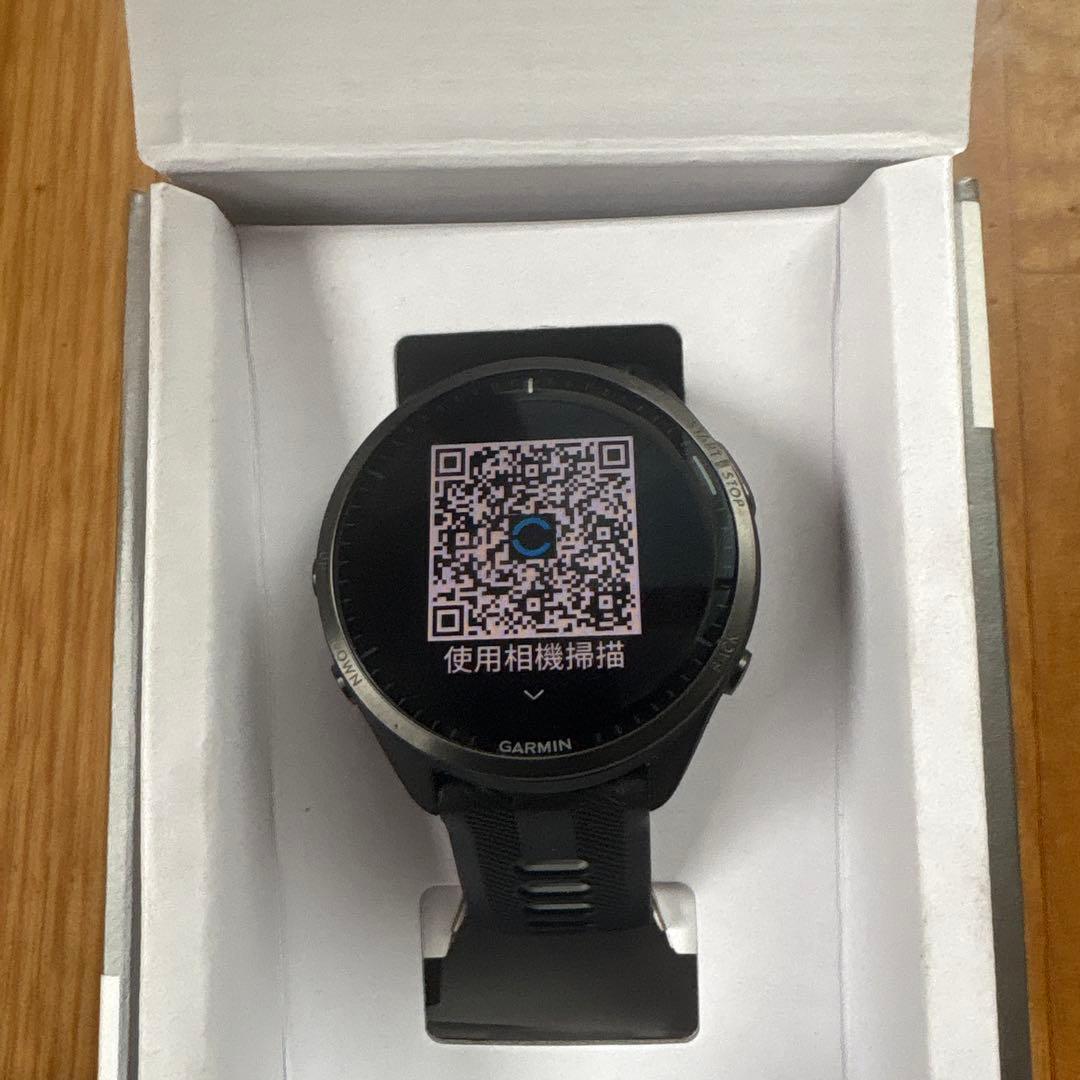 美品GARMIN FORERUNNER 965 GPSランニングウォッチ