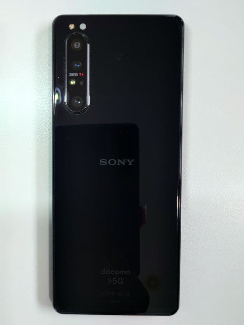 美品 Xperia 1 II SO-51A 黒 SIMロック解除済 アンテナ付