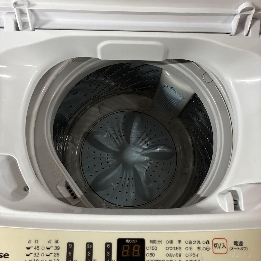 Hisense 縦型洗濯機 4.5kg HW-T45D