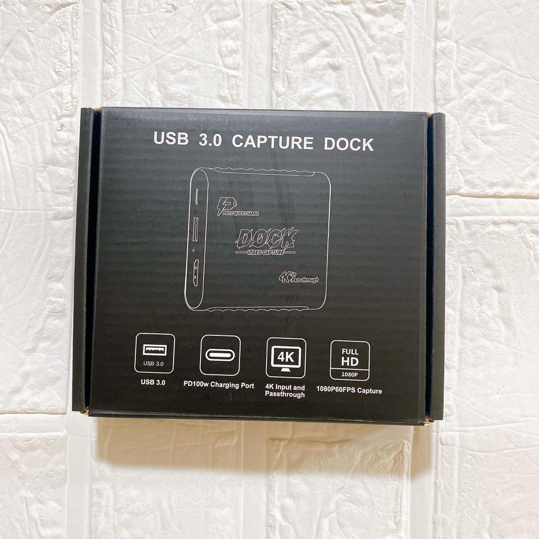 Switch2 対応 キャプチャーボード ドック不要 直結 1080P 実況