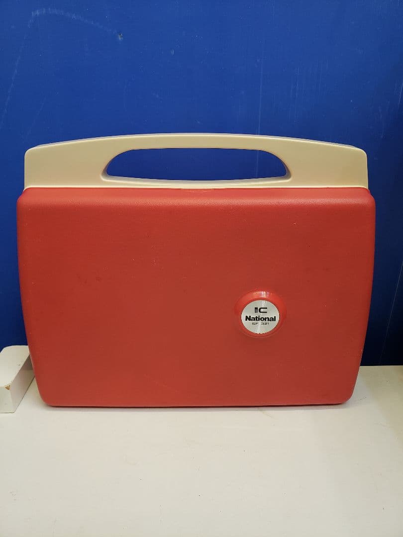 ナショナル ポータブルレコードプレイヤー 60Hz地域用