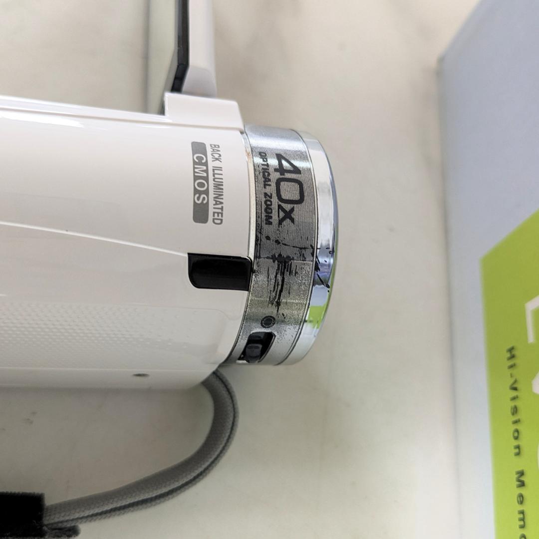 JVC Everio GZ-HM390-W エブリオ　ビデオカメラ