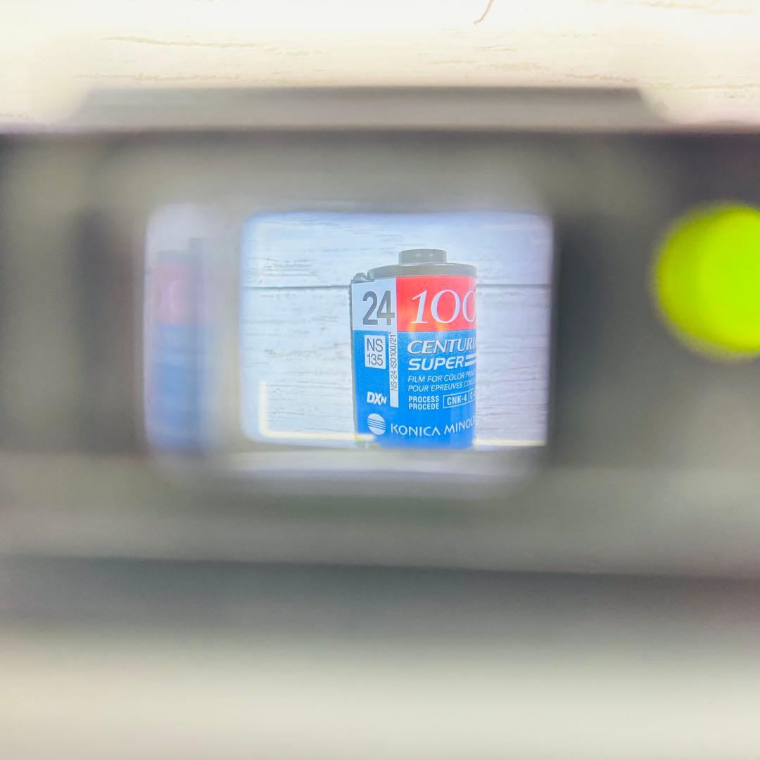 【動作良好】Konica フィルムカメラ 現場監督 LENS 35 WB