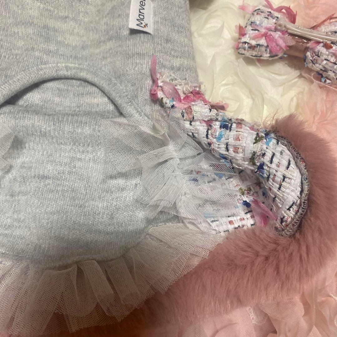 マルベル　Fluffy　Tweed　Onepiece Mサイズ