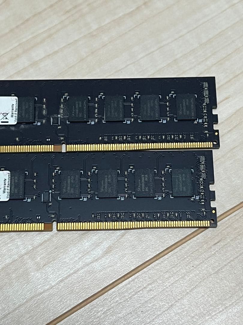 F4-2666C19D-16GNT DDR4 8×2 メモリ
