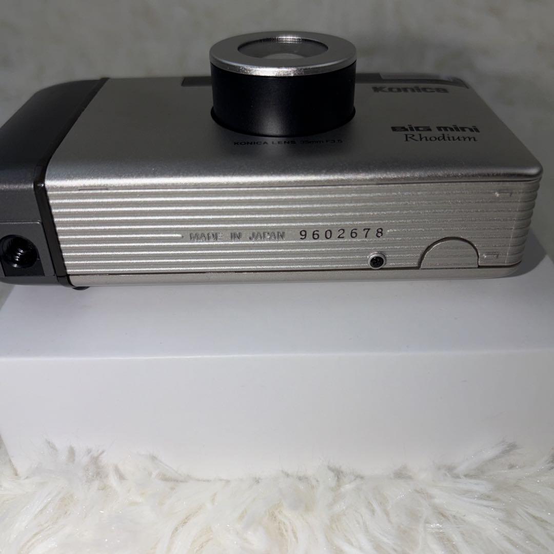 Konica コニカ　Big mini Rhodium フィルムカメラ