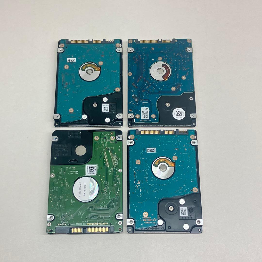 【4個セット】1TB 正常品 2.5インチHDD