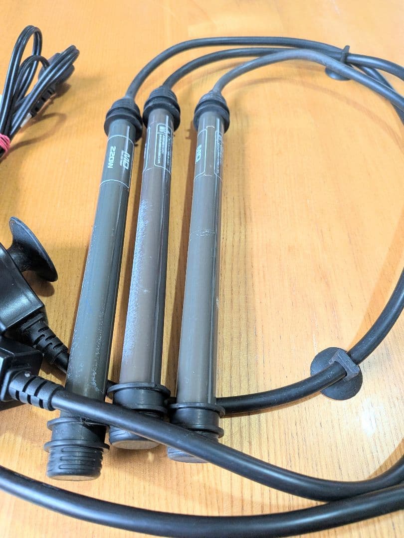 水槽用ヒーター 4本セット 温度調節ダイヤル付き