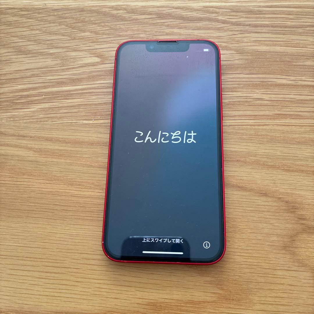 【美品】Apple iPhone 13mini PRODUCT RED