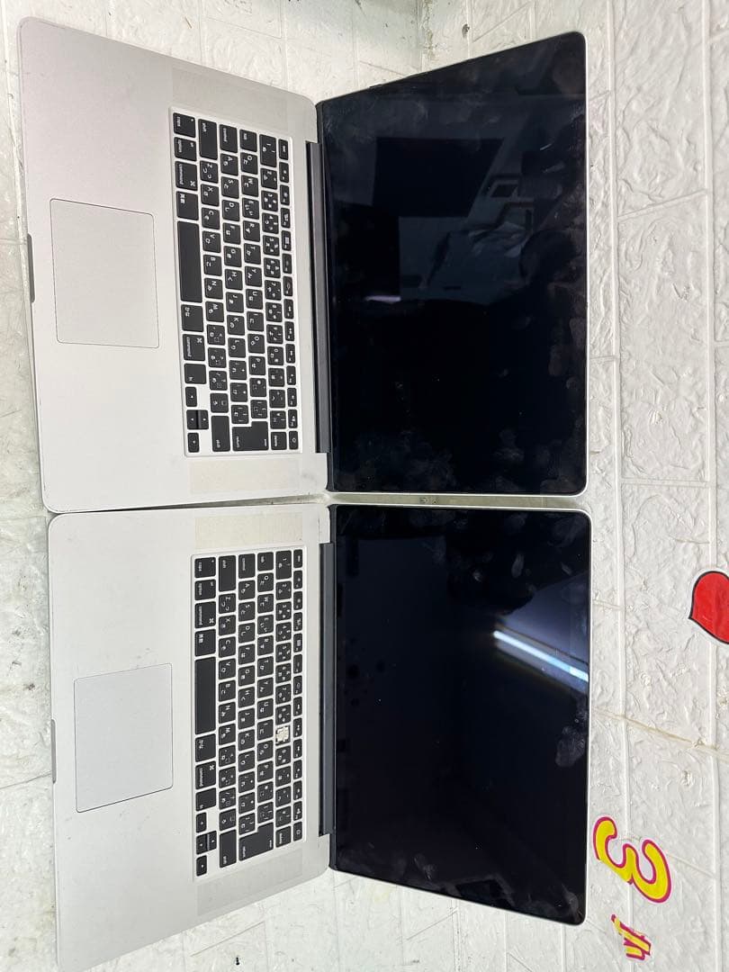 【ジャンク品・2台セット】MacBook Pro 15インチ（2013年モデル）