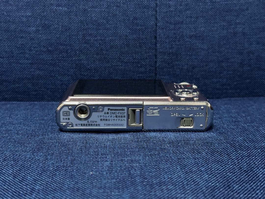 動作確認済み パナソニック DMC-FX37 ピンク スマホ転送 ５点セット 桜