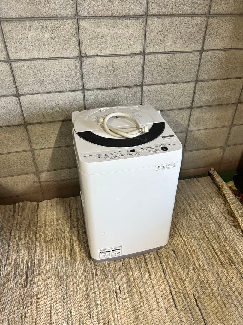A817♦️2025年製✨SHARP洗濯機7kg♦️配送設置可