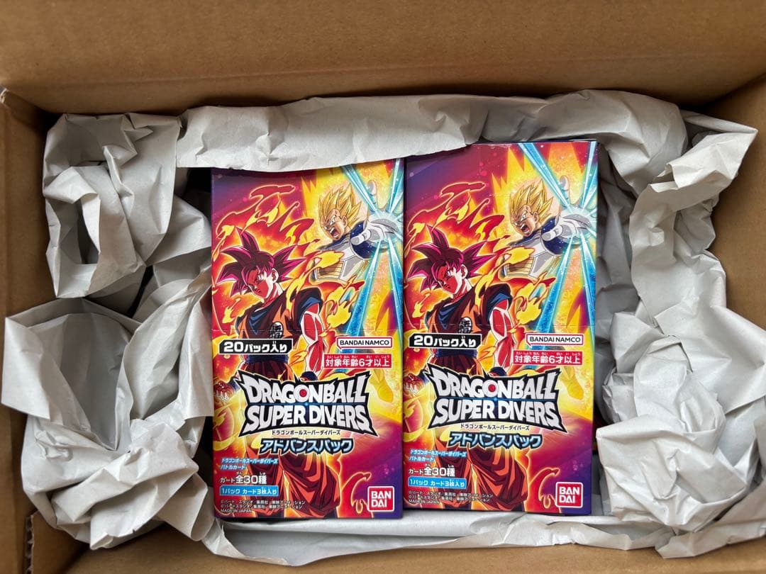 ドラゴンボール スーパーダイバーズ アドバンスパック 20パック入り 5BOX