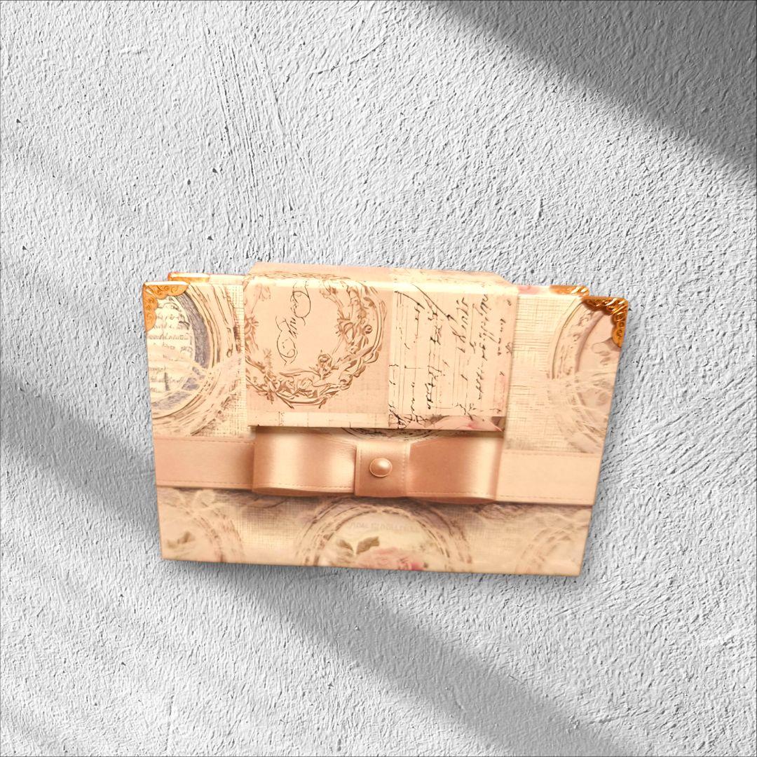 ＊ハンドメイド＊アコーディオン風ファイル／ワンポケットタイプ