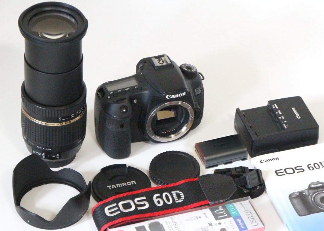 デジタルカメラ CANON EOS60D+TAMROM AF 18-270mm VC B003