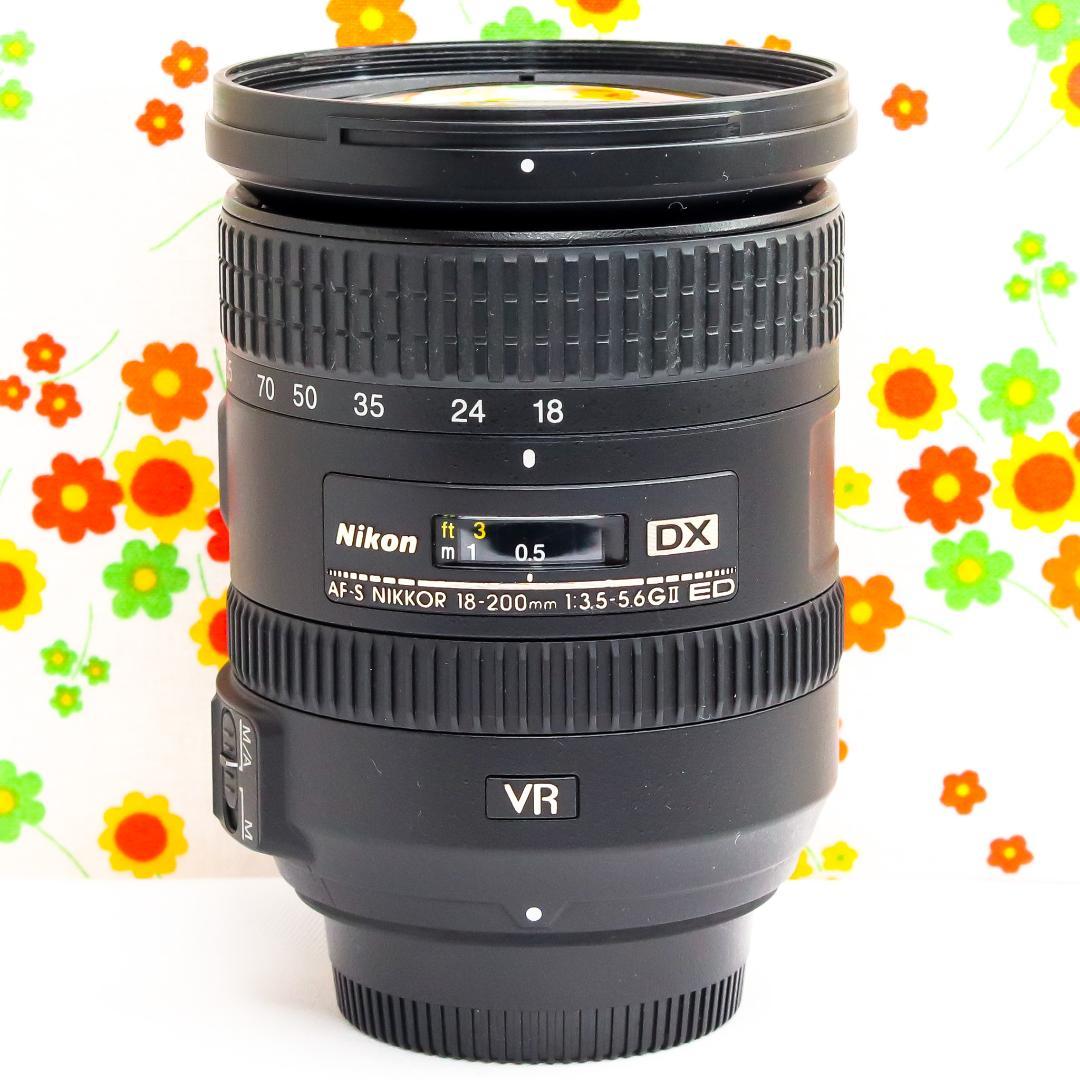 ニコン Nikon AF-S DX 18-200㎜☆万能ズーム☆初心者おすすめ