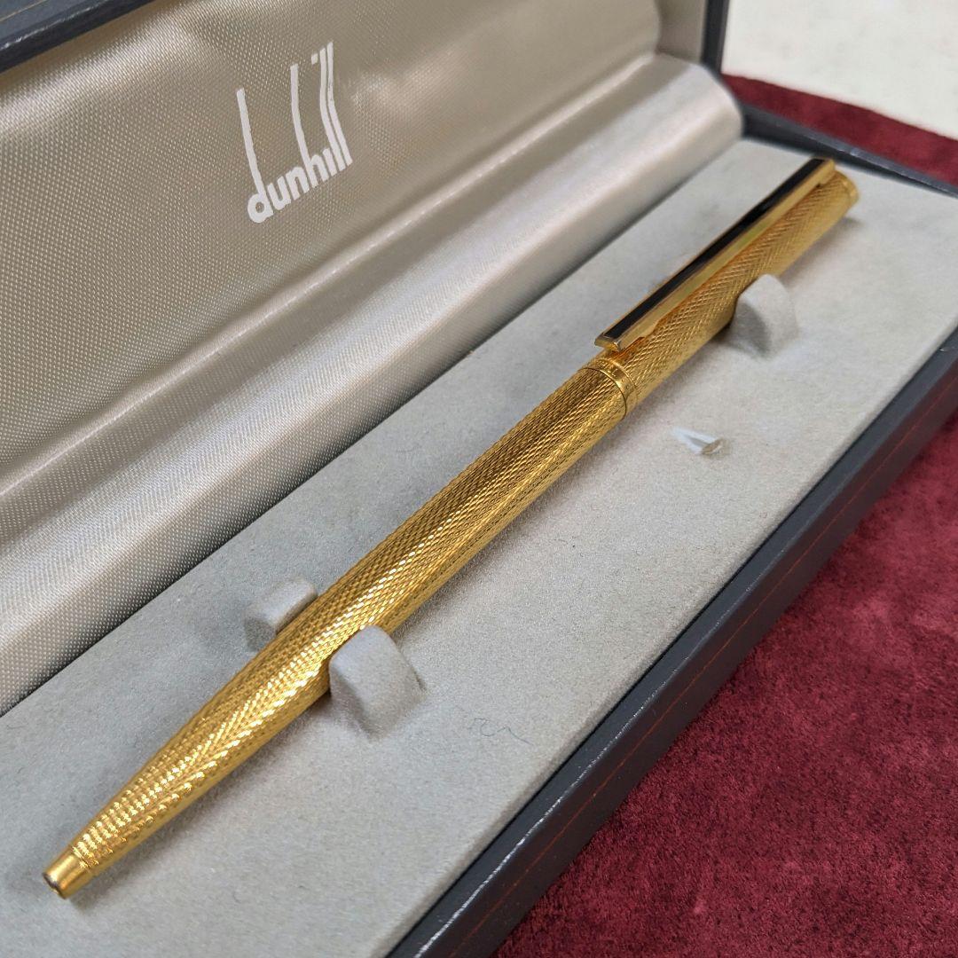 dunhill ツイスト式 ボールペン ジェムライン ケース付き