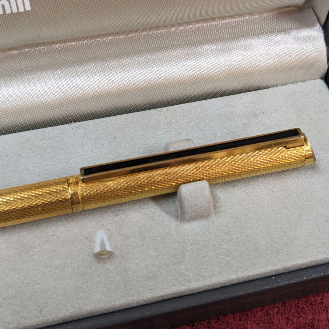 dunhill ツイスト式 ボールペン ジェムライン ケース付き