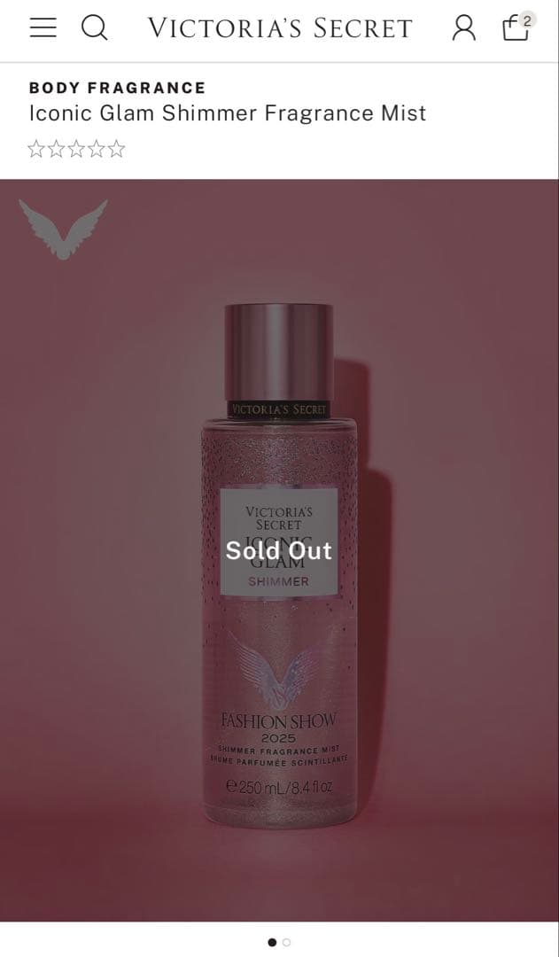 Victoria’s Secret 限定版　モテボディミスト 3本セット