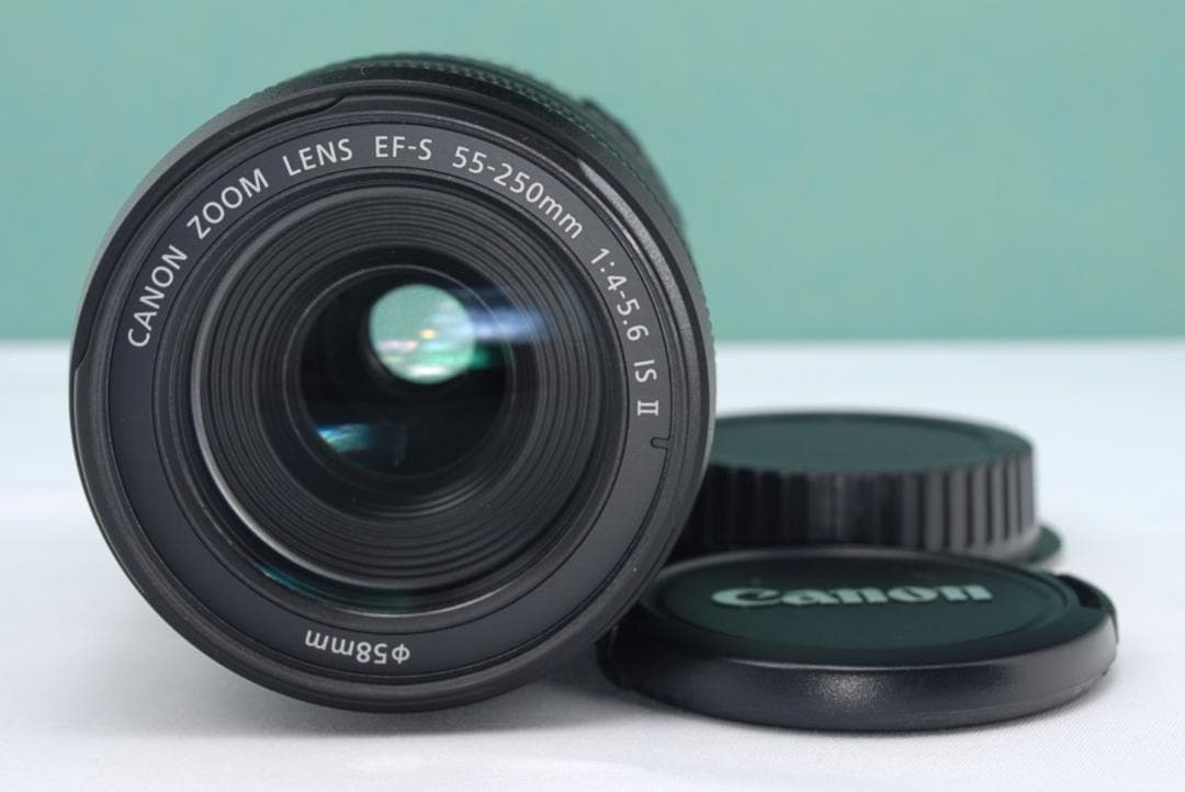 ☘️美品✨ Canon EF-S 55-250mm IS II 望遠レンズ