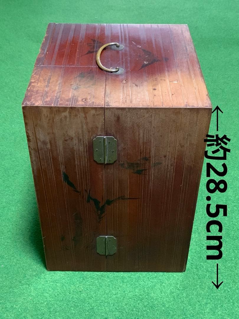 煎茶道　旅箪笥　お道具付