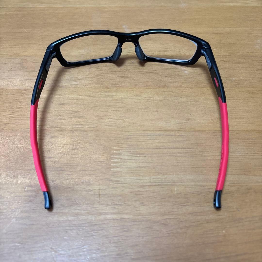 OAKLEY クロスリンク CROSSLINK サテンブラック　レッドテンプル2