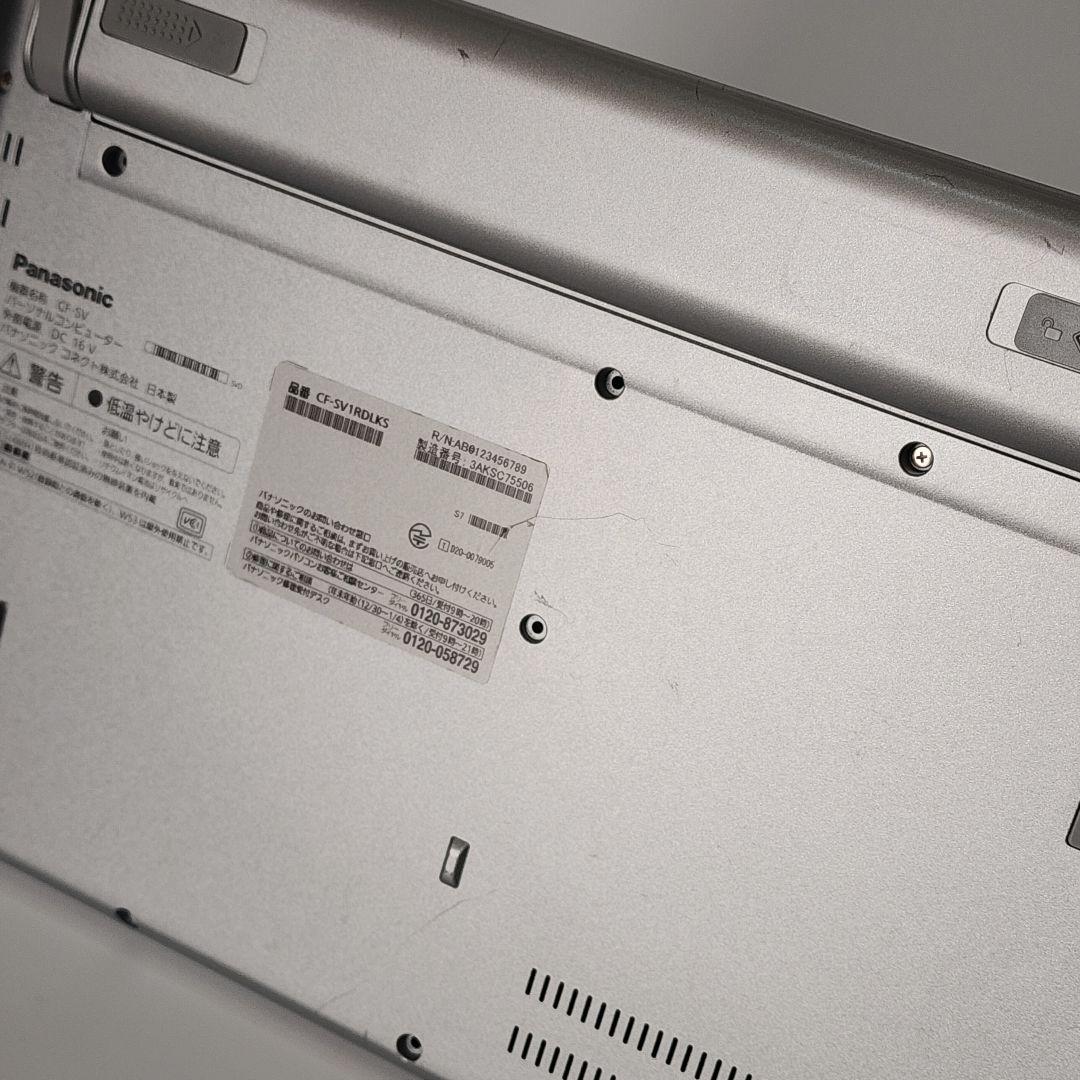 レッツノートCF-SV1★ 16G★SSD512G★オフィス★準美品[282]