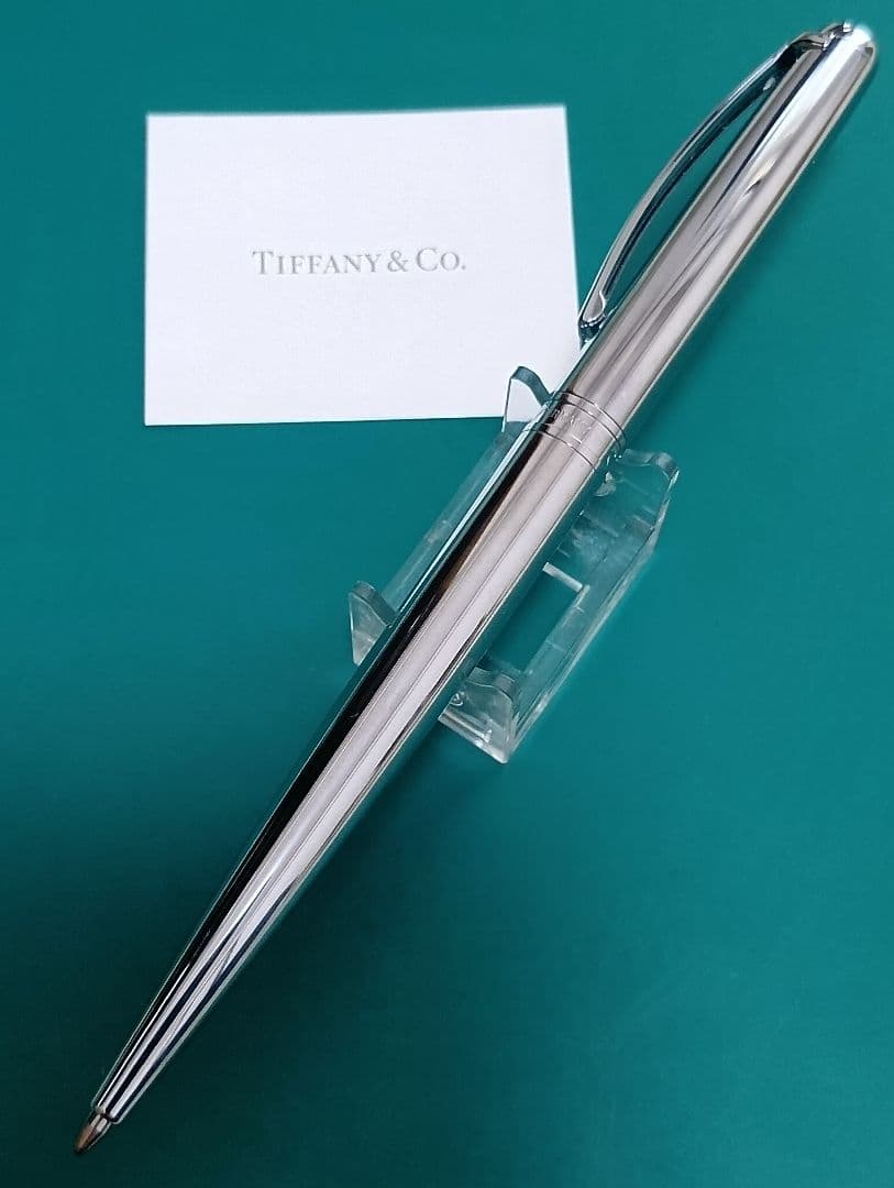 【極美品】Tiffany & Co. エグディクティブTクリップボールペン
