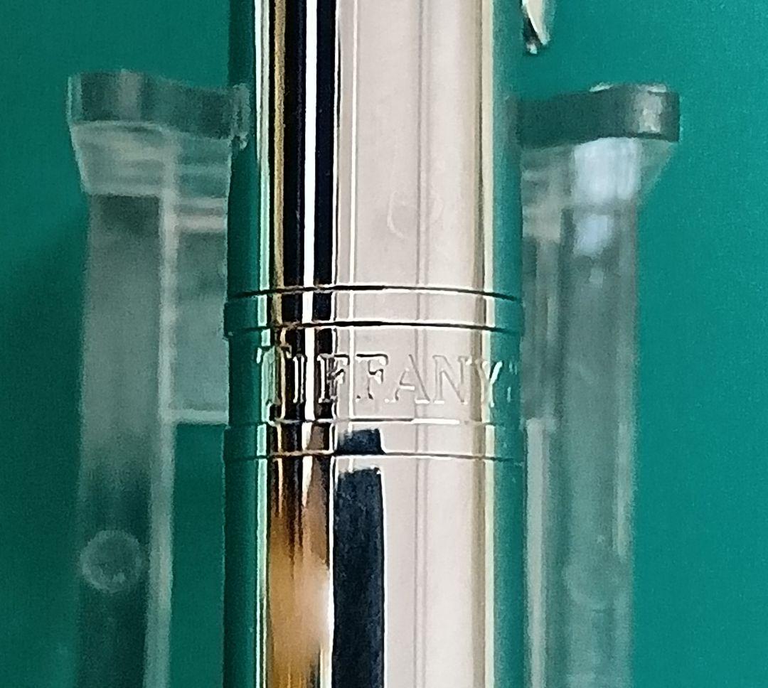【極美品】Tiffany & Co. エグディクティブTクリップボールペン
