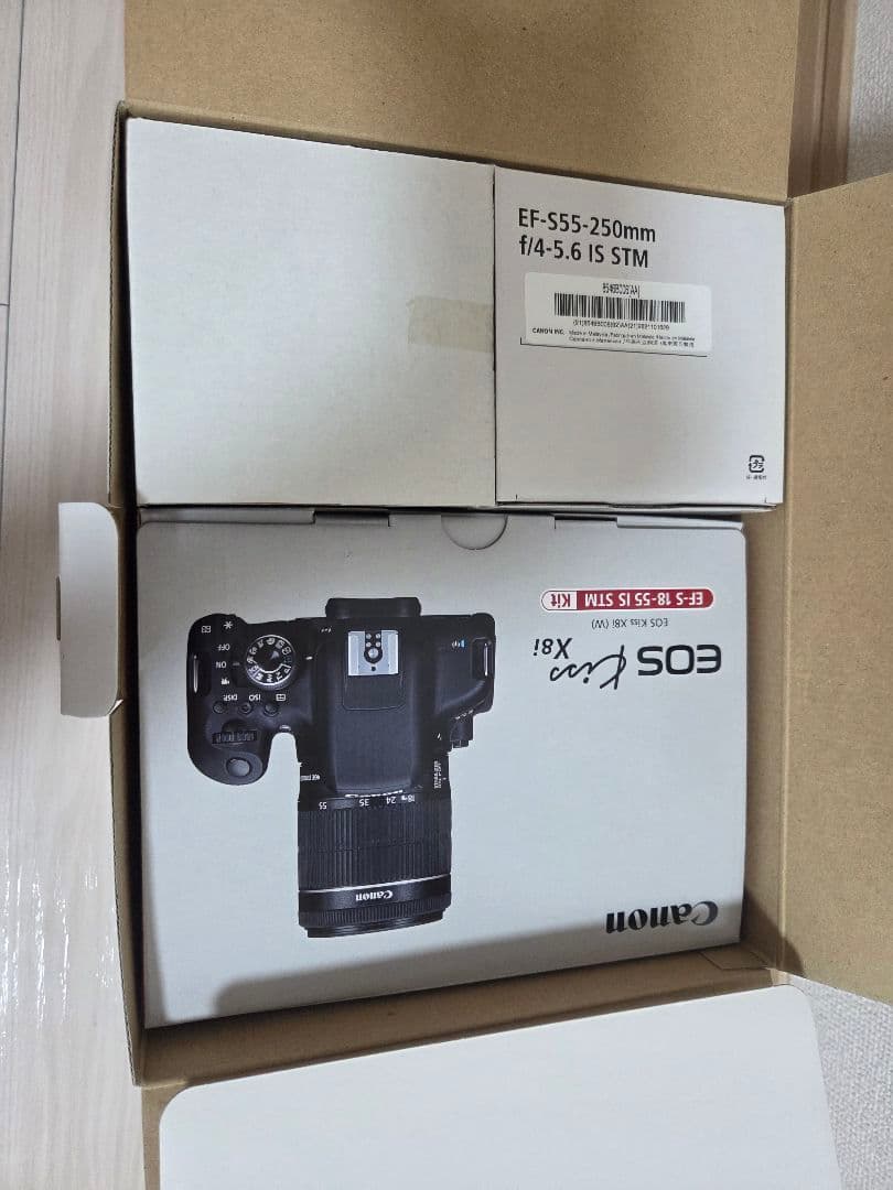 Canon EOSKissX8i ダブルズームキット