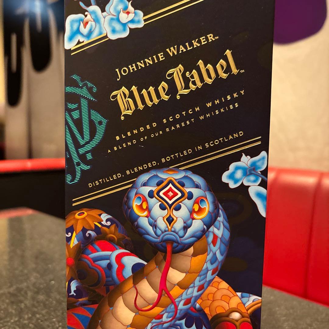 空瓶です。Johnnie Walker Blue Label 750ml
