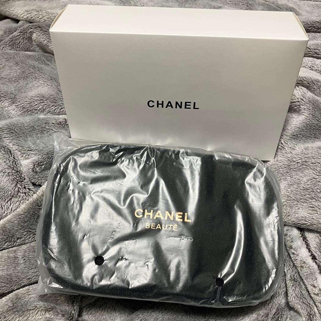 未使用 CHANEL シャネル ショルダーポーチ バッグ ポーチ チェーン付