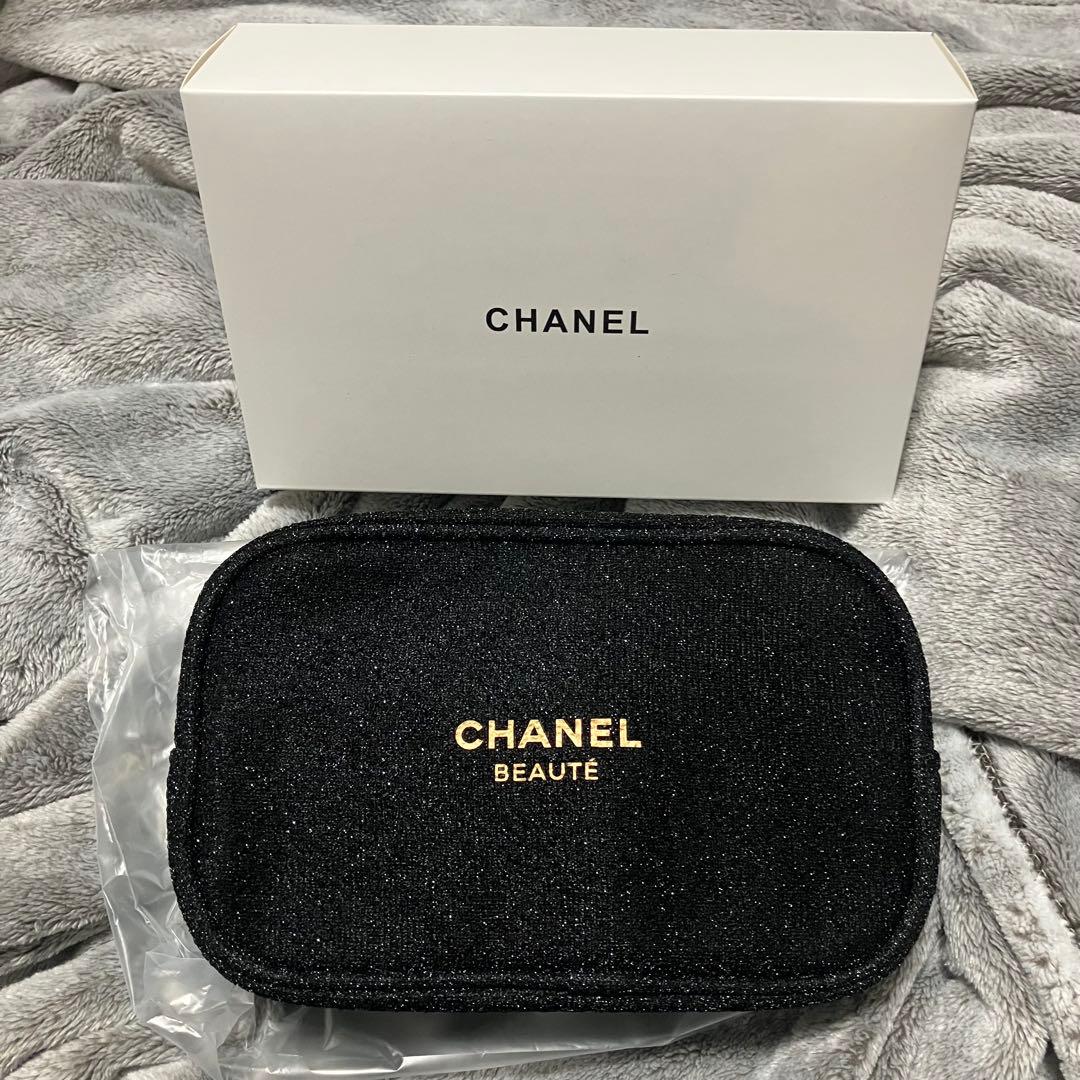 未使用 CHANEL シャネル ショルダーポーチ バッグ ポーチ チェーン付