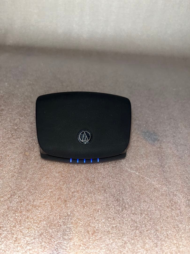 【美品オーディオテクニカ ワイヤレスイヤホン ATH-TWX9 ブラック訳あり