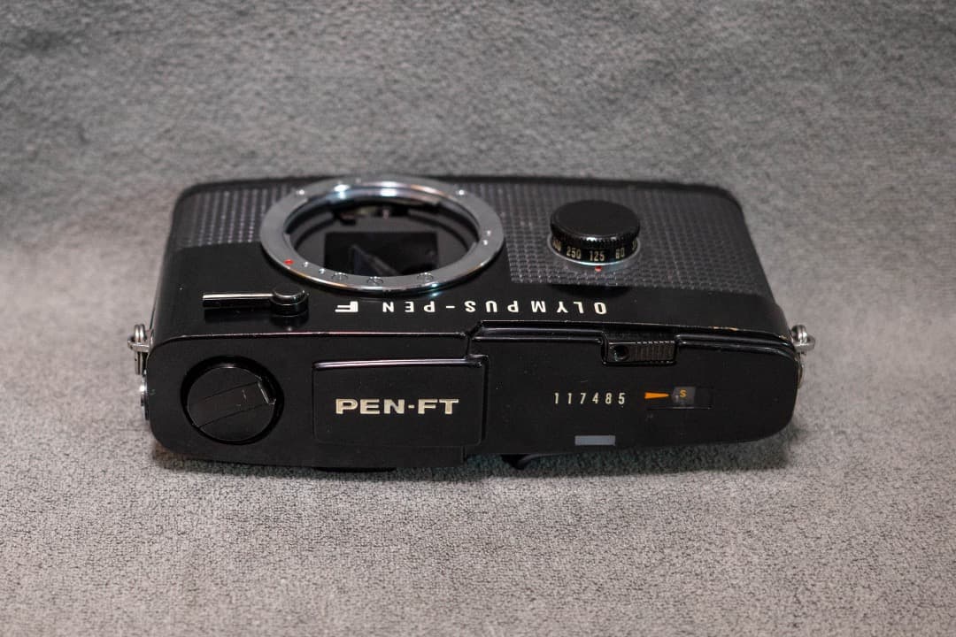 ジャンク オリンパス OLYMPUS PEN-FT フィルムカメラ ブラック